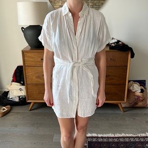 & other stories white dress